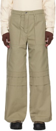 BRYAN JIMENÈZ Khaki Uniform Trousers