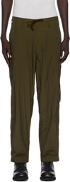 Y's For Men Khaki Side Tuck String Cargo Pants