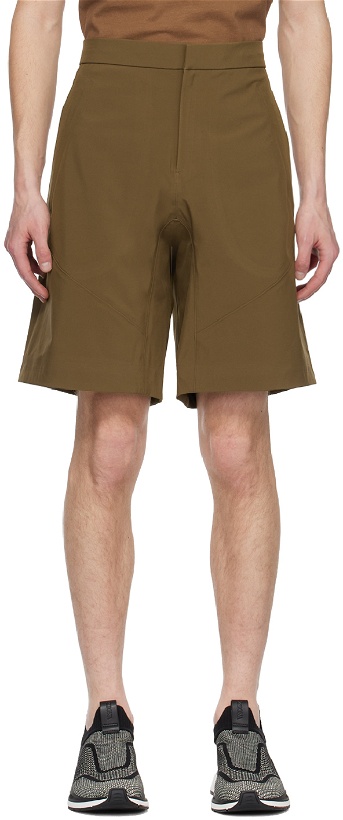 Photo: ZEGNA Green 3-Layers Shorts