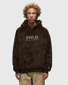 Polo Ralph Lauren Lspohoodm1 Long Sleeve Sweatshirt Brown - Mens - Hoodies