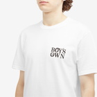 Boys Own Men's Barry Moon Cult Print T-Shirt in White