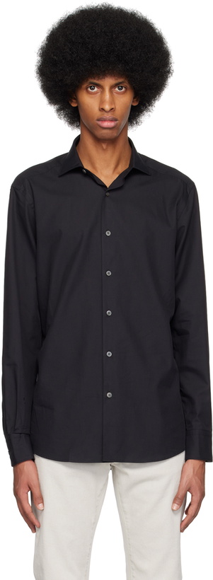 Photo: ZEGNA Black Trofeo Shirt