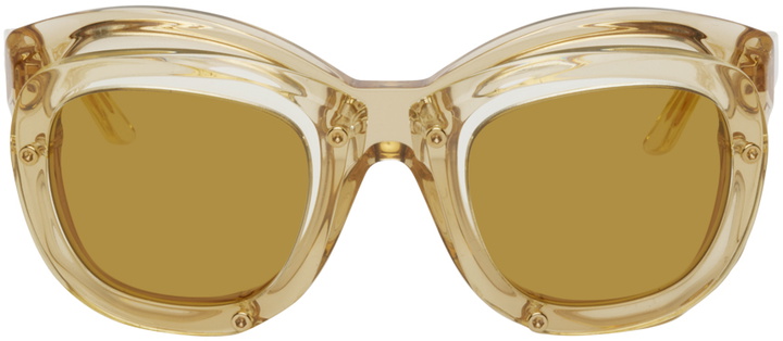 Photo: Kuboraum Beige W2 Sunglasses