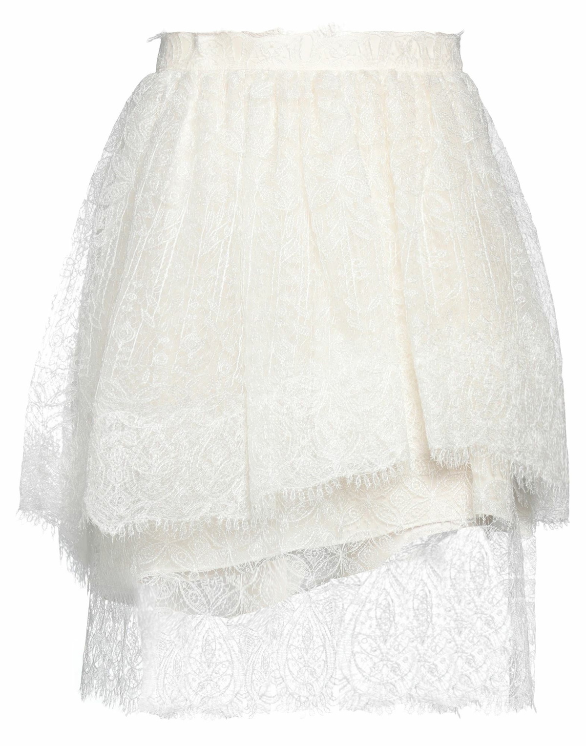 Ermanno Scervino Womens Mini skirt in White