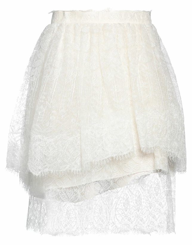 Photo: Ermanno Scervino Womens Mini skirt in White