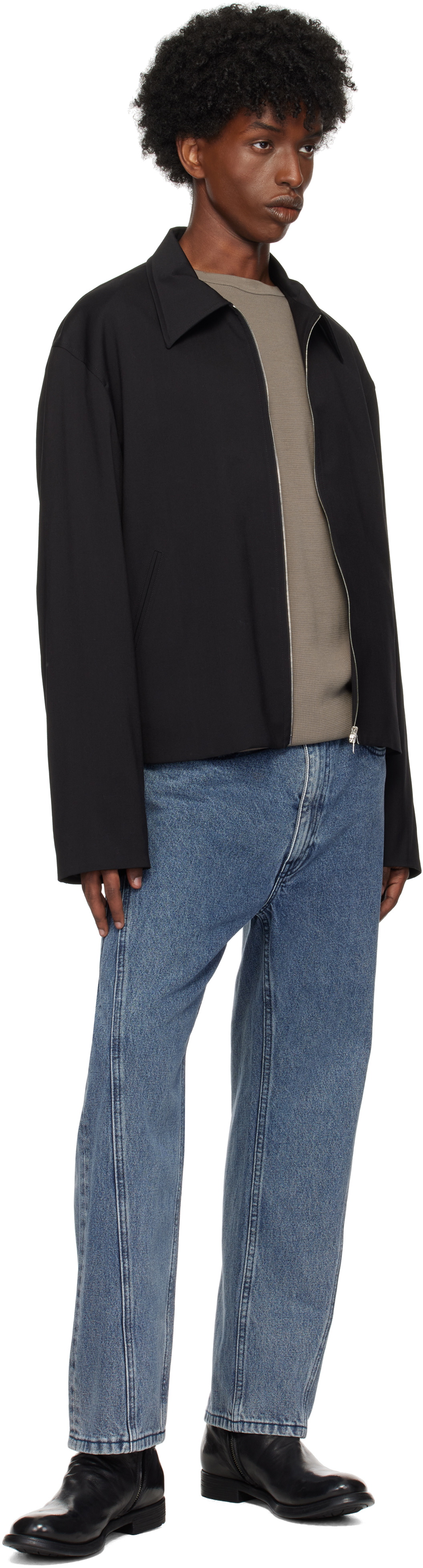 Izzue Blue Straight Jeans
