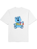 Sorry In Advance - Logo-Print Cotton-Jersey T-Shirt - White