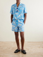 Vilebrequin - 3.Paradis Chelly Printed Camp-Collar Linen Shirt - Blue