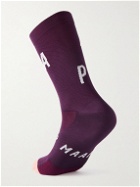 MAAP - Team Stretch-Knit Cycling Socks - Purple