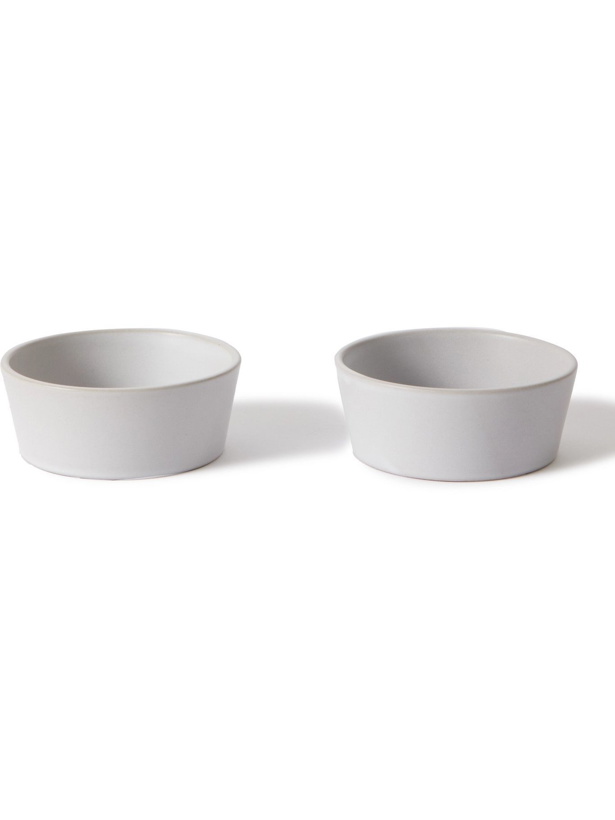 Photo: By Japan - SyuRo Set of Two Medium Glazed Ceramic Bowls