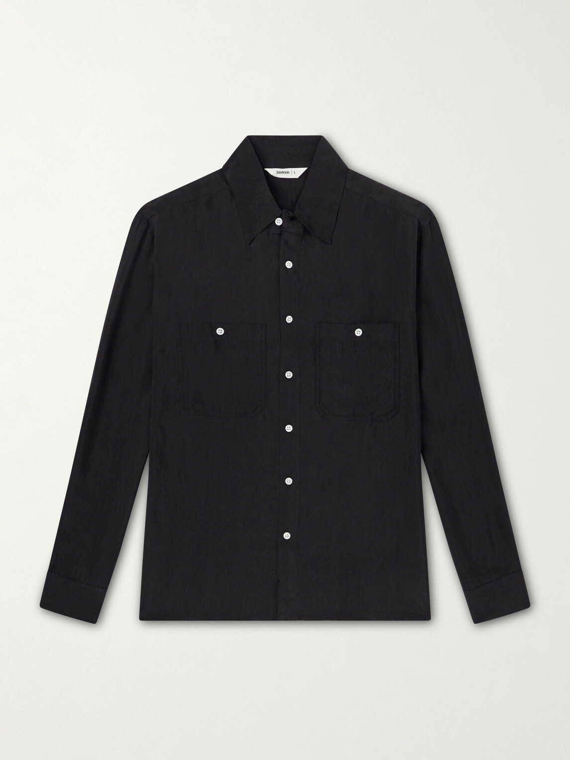 3sixteen - Satin Shirt - Black