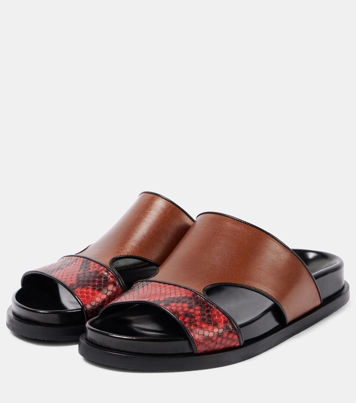 Dries Van Noten Leather slides