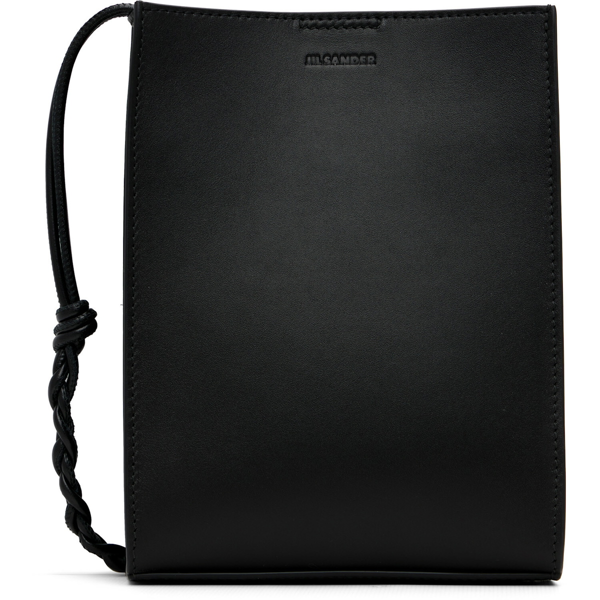 Jil Sander Black Tangle Small Pouch