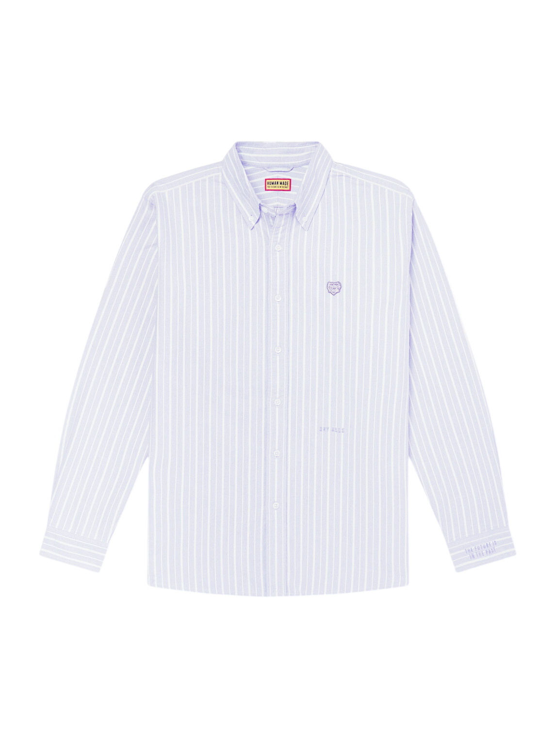Human Made Men's Oxford Button Down Shirt in Blue Human Made