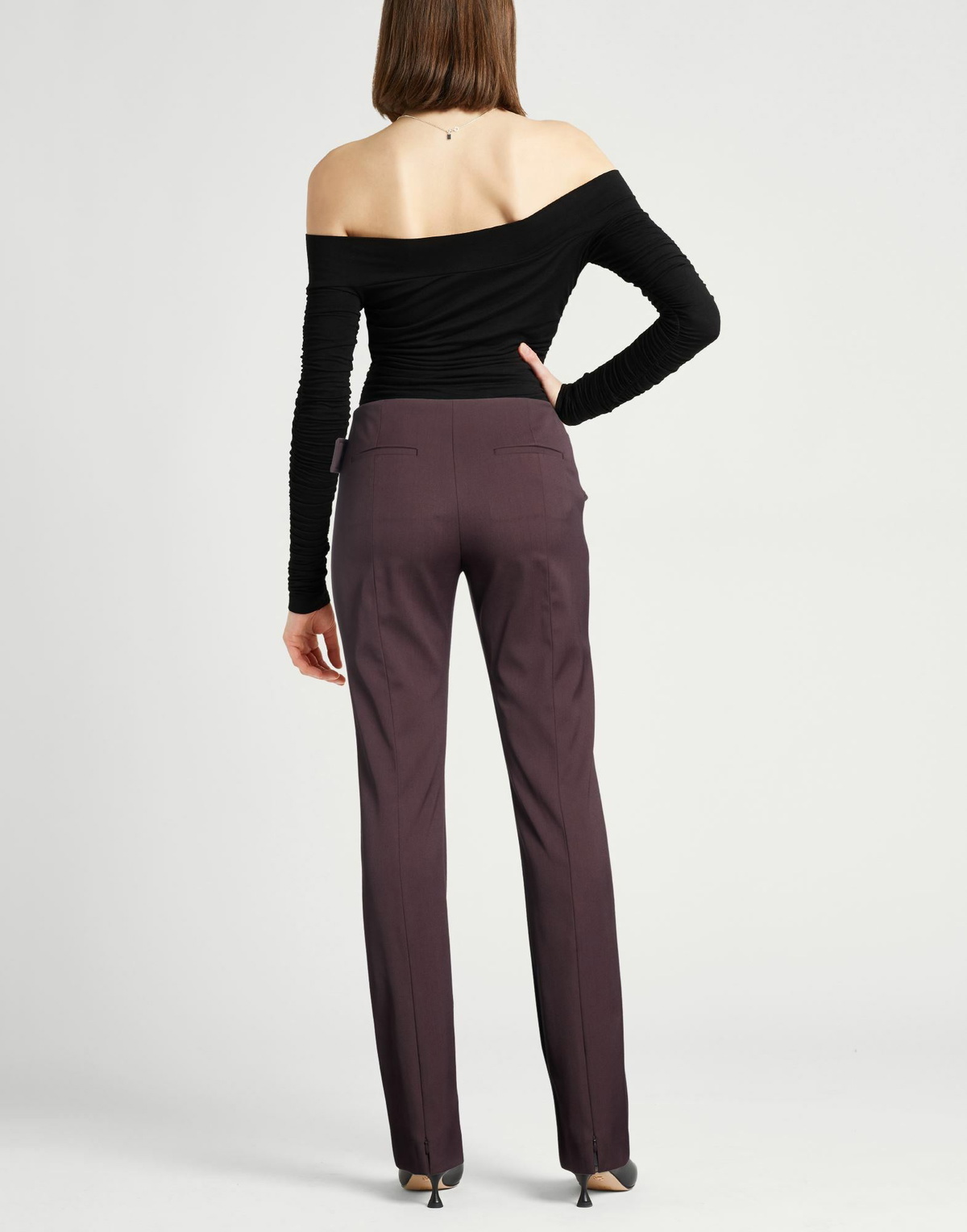 Sportmax Womens Pants Plum