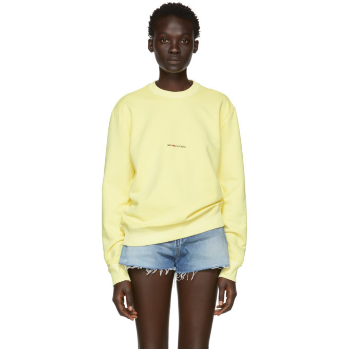 Yves saint laurent store yellow sweatshirt