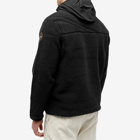 Napapijri Men's Teide Curly Fleece Half Zip Jacket in Black