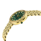 GV2 by Gevril Arezzo Quartz Diamond Green Dial Ladies Watch 13302B