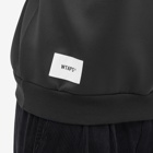 WTAPS Men's Bend Zip Detail Sweater in Black
