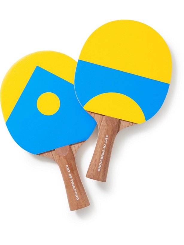 Photo: THE ART OF PING PONG - Set of Two Ping Pong Bats