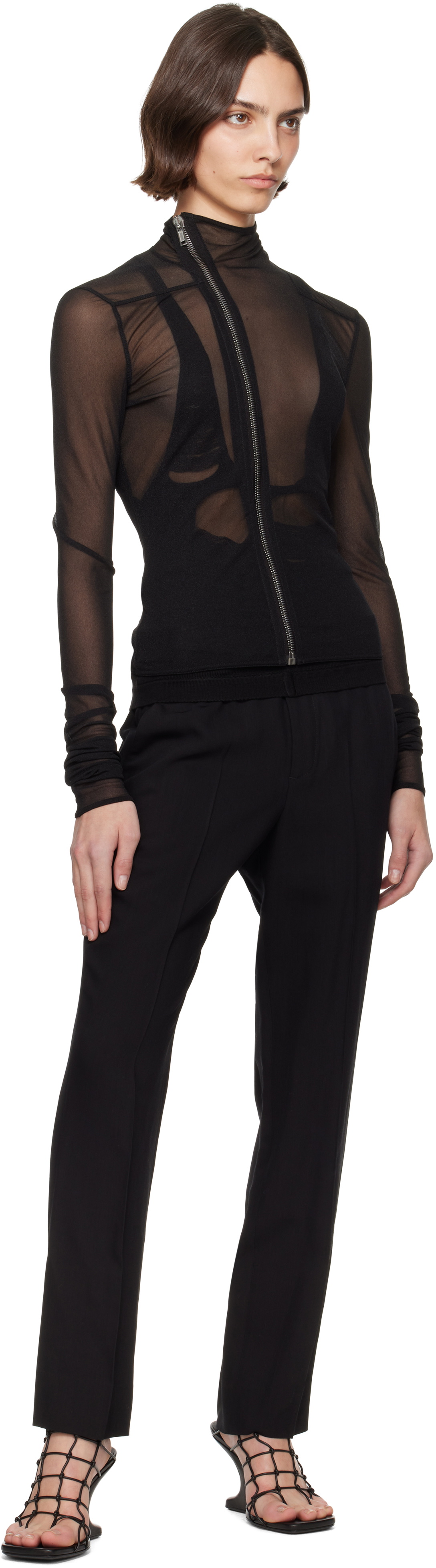 Rick Owens Lilies Black Hollywood Gary Jacket