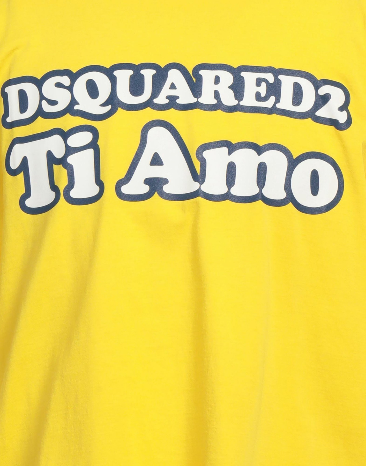 Dsquared2 Mens T-shirt in Yellow