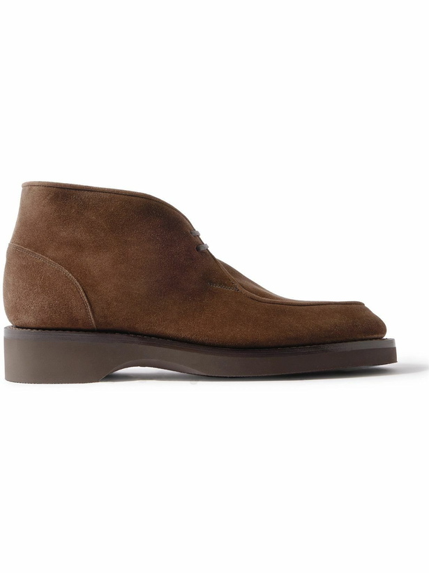 Photo: John Lobb - Tim Suede Desert Boots - Brown