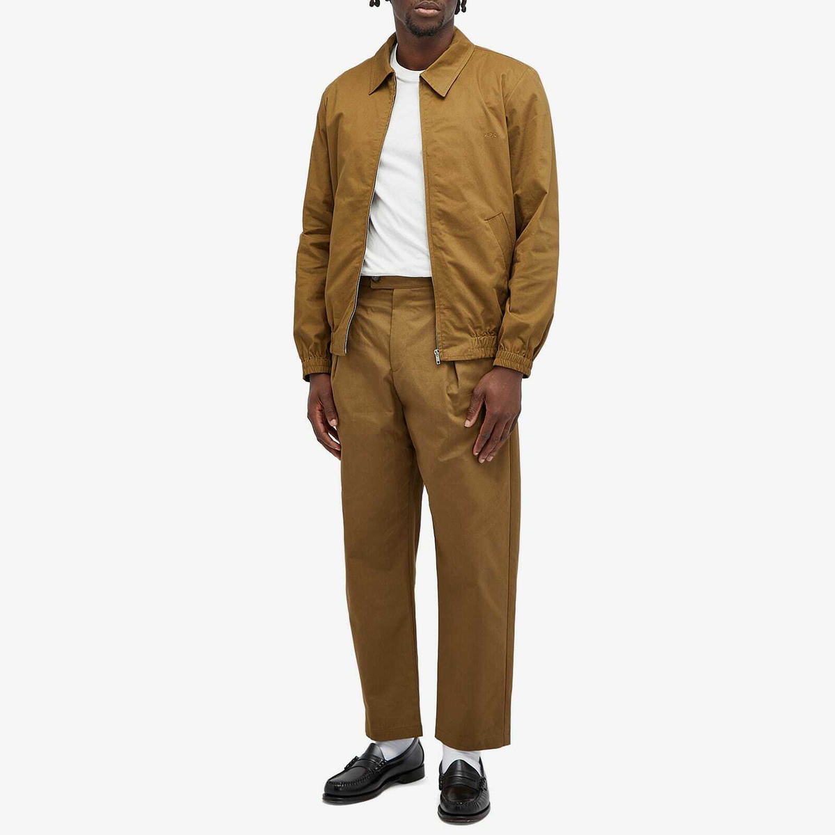 A.P.C. Men's Gilbert Jacket in Camel