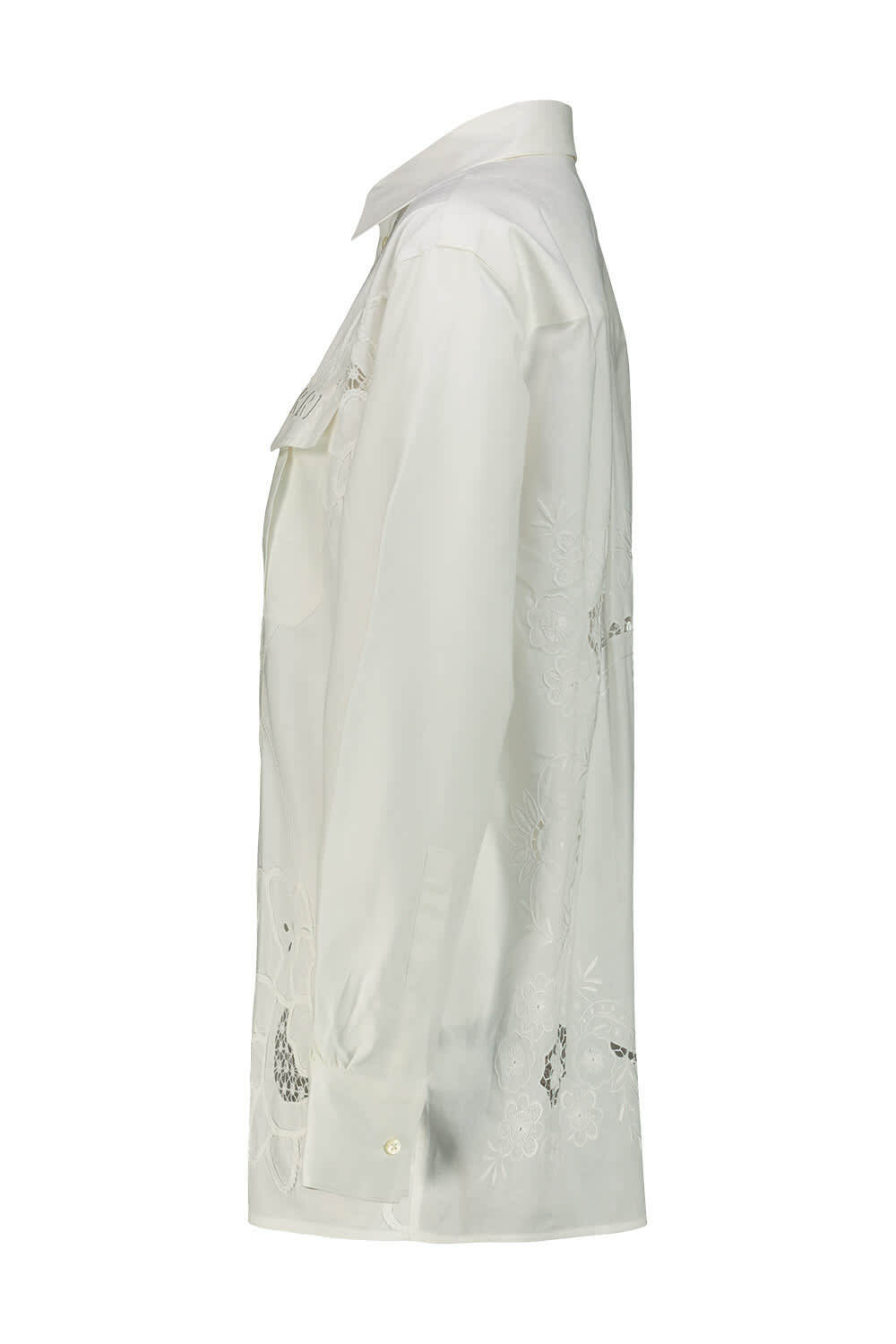 Marine Serre Shirt In Regenerated Household Linen