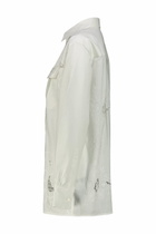 Marine Serre Shirt In Regenerated Household Linen