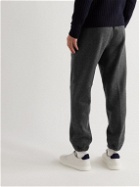 Kiton - Slim-Fit Stretch-Wool Blend Sweatpants - Gray