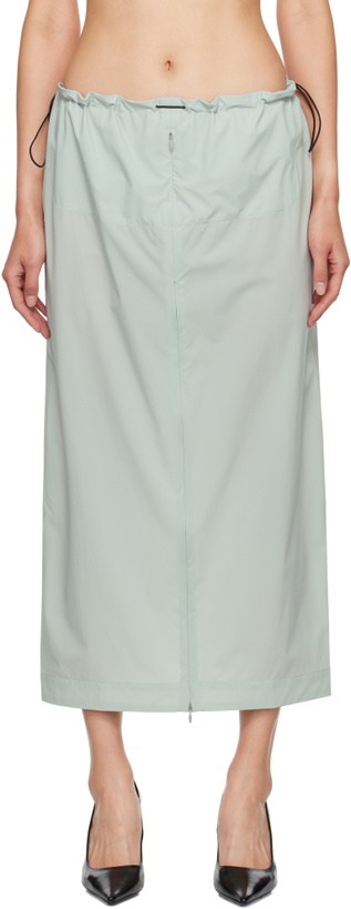 Photo: JOHANNA PARV Green Cover Midi Skirt