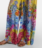 Camilla Embellished halterneck silk crêpe jumpsuit
