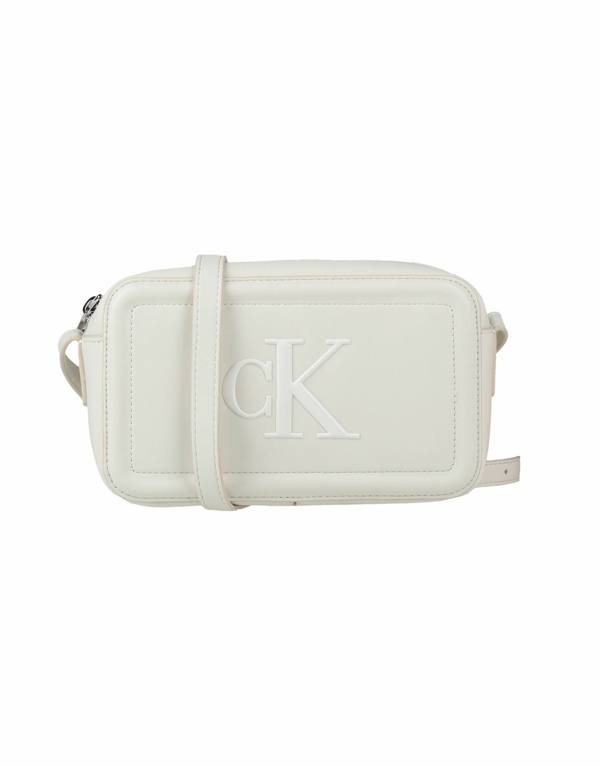 Calvin Klein Womens Cross-body bag in Off white