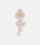 Jennifer Behr Mariam embellished floral drop earrings