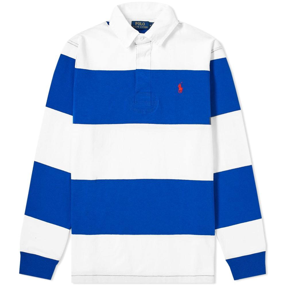 Ende ved siden af Specificitet Polo Ralph Lauren Long Sleeve Striped Rugby Shirt Polo Ralph Lauren