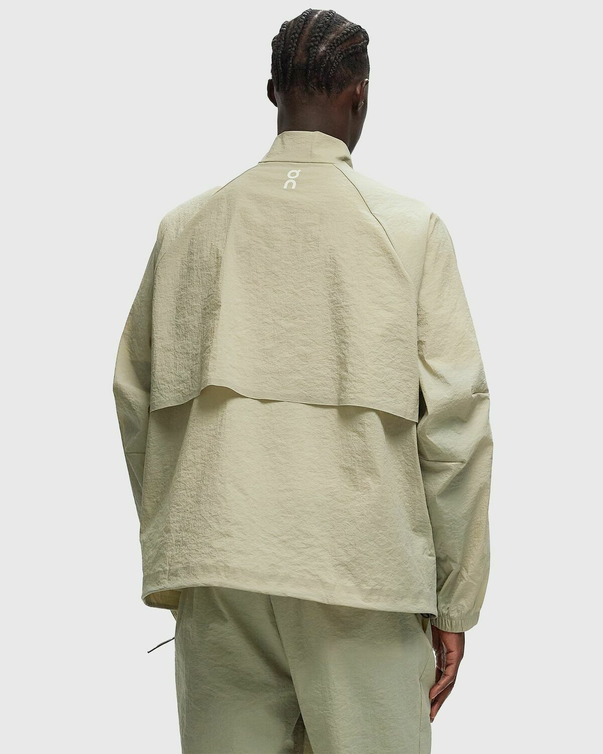 ケボズ KEBOZ NYLON TRACK JACKET 4 （BEIGE） -PASSOVER