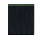 MHL by Margaret Howell Men's Tipped Neck Warmer in Black/Rosemerry