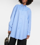 Gucci GG oversized cotton shirt