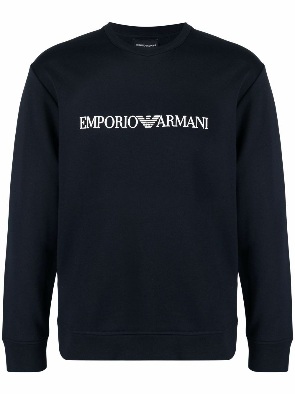 EMPORIO ARMANI - Logo Cotton Blend Sweatshirt Emporio Armani