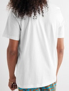 adidas Originals - Adicolor Logo-Print Cotton-Jersey T-Shirt - White