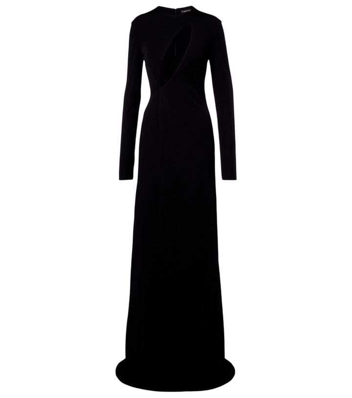 Photo: Tom Ford Cutout crêpe jersey gown