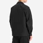 DAIWA Men's Tech Sports Open Collar Shirt in Black