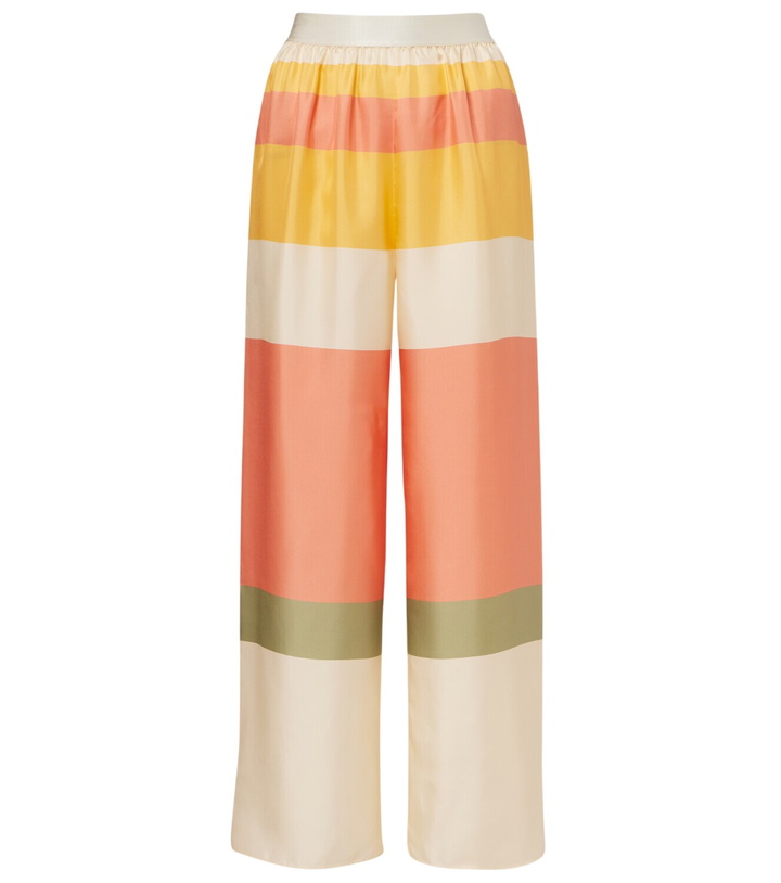 Photo: Eres Lollipop silk twill wide-leg pants