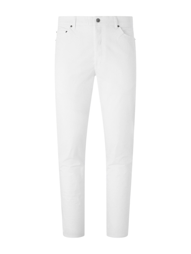Photo: Onia - Straight-Leg Cotton-Blend Trousers - Neutrals