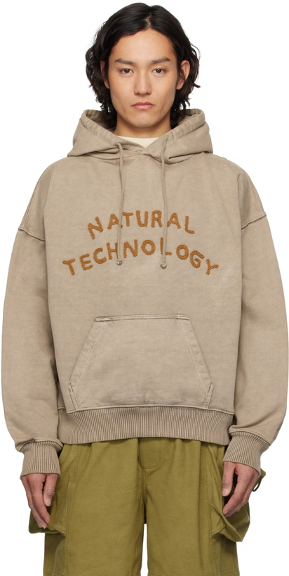 Photo: Story mfg. Brown Geo Hoodie