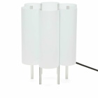 ferm LIVING Boe Table Lamp in Silver/Natural 