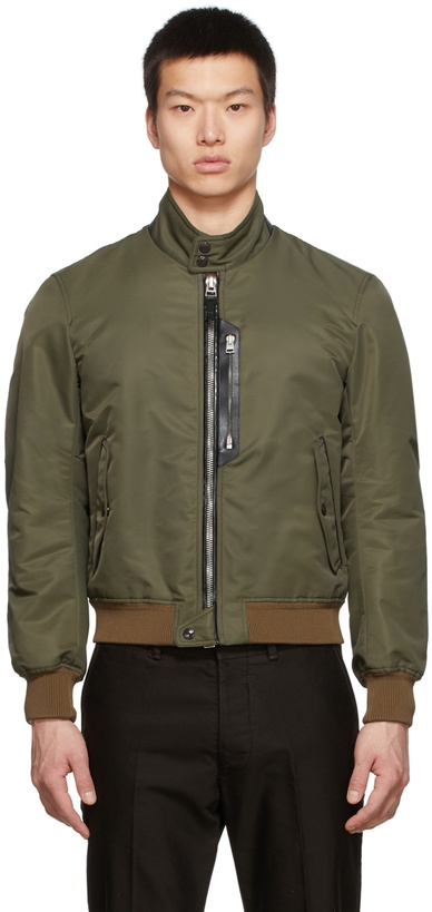 Photo: TOM FORD Khaki Harrington Jacket