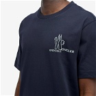Moncler Grenoble Men's Logo T-Shirt in Navy