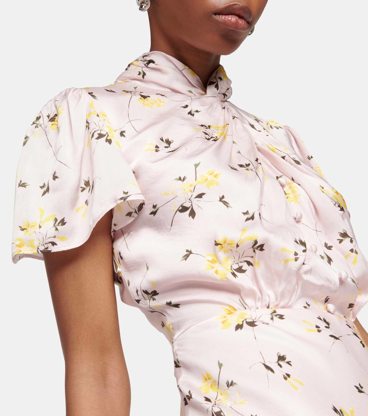 Self-Portrait Floral midi dress Self-Portrait